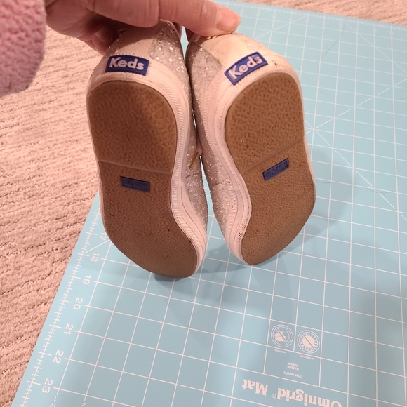 Keds for kate spade gliterry sneaker shoes - Picture 4 of 8